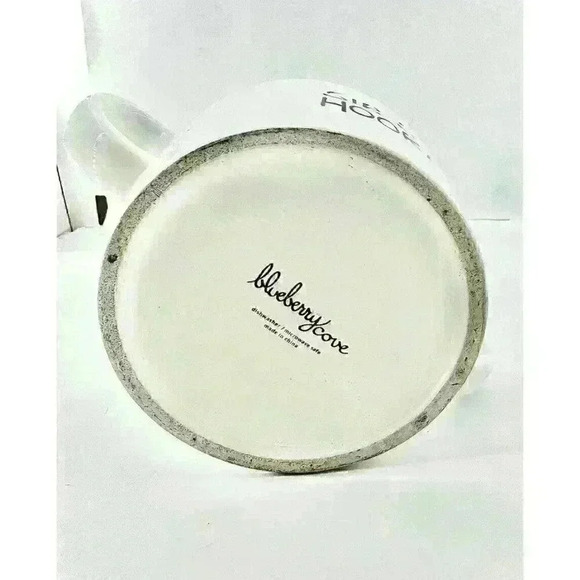 Blueberry Cove 16oz Coffee Mug Sip Sip Hooray Ceramic Oversized Farmhouse Gift - Picture 4 of 5